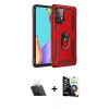 MARSİLYAN™- Galaxy A33 5G Kılıf Ahenk Klasik Koleksiyonu - Şeffaf Temperli Cam Ekran Koruyucu + Kamera Lens Koruma Cam - SF