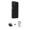 MARSİLYAN™- Galaxy A33 5G Kılıf Atlas Form - Şeffaf Uv Polymer Nano Ekran Koruyucu + Kamera Lens Koruma Cam - SF