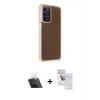 MARSİLYAN™- Galaxy A33 5G Kılıf Atlas Form - Siyah Seramik Nano Ekran Koruyucu + Kamera Lens Koruma Cam - SF