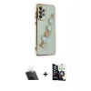 MARSİLYAN™- Galaxy A33 5G Kılıf Nova Işık Prime - Şeffaf Temperli Cam Ekran Koruyucu + Kamera Lens Koruma Cam - SF