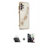 MARSİLYAN™- Galaxy A33 5G Kılıf Nova Işık Prime - Şeffaf Temperli Cam Ekran Koruyucu + Kamera Lens Koruma Cam - SF