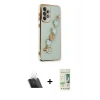 MARSİLYAN™- Galaxy A33 5G Kılıf Nova Işık Prime - Siyah 20D Premium Cam Ekran Koruyucu + Kamera Lens Koruma Cam - SF