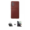 MARSİLYAN™- Galaxy A33 5G Kılıf Vadi Çizgi Prime - Şeffaf Temperli Cam Ekran Koruyucu + Kamera Lens Koruma Cam - SF