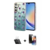 MARSİLYAN™- Galaxy A34 5G Kılıf Zirve Modern Prime - Siyah 3D Antistatik Mat Seramik Nano Ekran Koruyucu + Kamera Lens Koruma Cam - SF