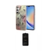 MARSİLYAN™- Galaxy A34 5G Kılıf Zirve Modern Prime - Siyah 6D Antistatik Mat Seramik Hayalet Nano Ekran Koruyucu