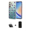 MARSİLYAN™- Galaxy A34 5G Kılıf Zirve Modern Prime - Siyah 6D Antistatik Mat Seramik Hayalet Nano Ekran Koruyucu + Kamera Lens Koruma Cam - SF