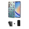 MARSİLYAN™- Galaxy A34 5G Kılıf Zirve Modern Prime - Siyah 6D Antistatik Mat Seramik Hayalet Nano Ekran Koruyucu + Valdez Metal Kamera Lens - SH
