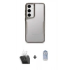 MARSİLYAN™- Galaxy A35 5G Kılıf Akış Çizgi Koleksiyonu - Siyah Joko Magic 5D Cam + Kamera Lens Koruma Cam - SF