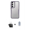MARSİLYAN™- Galaxy A35 5G Kılıf Akış Çizgi Koleksiyonu - Siyah Joko Magic 5D Cam + Kamera Lens Koruma Cam - SF