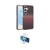 MARSİLYAN™- Galaxy A35 5G Kılıf Doruk Serisi - Siyah 3D Antistatik Cam Ekran Koruyucu