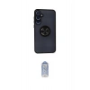 MARSİLYAN™- Galaxy A35 5G Kılıf Yörünge Çizgi - Siyah Joko Magic 5D Cam