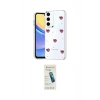 MARSİLYAN™- Galaxy A35 5G Kılıf Yörünge Form - Şeffaf Pasifik Cam Ekran Koruyucu