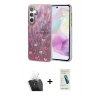 MARSİLYAN™- Galaxy A35 5G Kılıf Zirve Modern Prime - Şeffaf Pasifik Cam Ekran Koruyucu + Kamera Lens Koruma Cam - SF