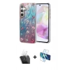MARSİLYAN™- Galaxy A35 5G Kılıf Zirve Modern Prime - Siyah 3D Antistatik Seramik Nano Ekran Koruyucu + Kamera Lens Koruma Cam - SF