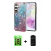 MARSİLYAN™- Galaxy A35 5G Kılıf Zirve Modern Prime - Siyah 6D Antistatik Mat Seramik Hayalet Nano Ekran Koruyucu + Raze Metal Kamera Lens - SH