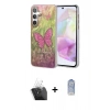 MARSİLYAN™- Galaxy A35 5G Kılıf Zirve Modern Prime - Siyah Joko Magic 5D Cam + Kamera Lens Koruma Cam - SF