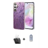 MARSİLYAN™- Galaxy A35 5G Kılıf Zirve Modern Prime - Siyah Joko Magic 5D Cam + Kamera Lens Koruma Cam - SF