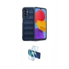 MARSİLYAN™- Galaxy A36 Kılıf Atlas Koleksiyonu - Siyah 3D Antistatik Seramik Nano Ekran Koruyucu