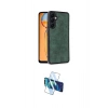 MARSİLYAN™- Galaxy A36 Kılıf Kıvılcım Işık Serisi - Siyah 3D Antistatik Seramik Nano Ekran Koruyucu