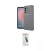 MARSİLYAN™- Galaxy A37 5G Kılıf Eksen Form Prime - Şeffaf Pasifik Cam Ekran Koruyucu