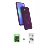 MARSİLYAN™- Galaxy A37 5G Kılıf İz Işık Koleksiyonu - Şeffaf 3D Antistatik Seramik Nano Ekran Koruyucu + Raze Metal Kamera Lens - SH