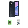 MARSİLYAN™- Galaxy A37 5G Kılıf Kıvılcım Işık Serisi - Şeffaf 3D Antistatik Seramik Nano Ekran Koruyucu + Raze Metal Kamera Lens - SH