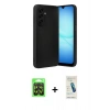 MARSİLYAN™- Galaxy A37 5G Kılıf Nova Işık - Şeffaf Pasifik Cam Ekran Koruyucu + Raze Metal Kamera Lens - SH