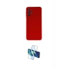 MARSİLYAN™- Galaxy A52 Kılıf Ahenk Serisi - Siyah 3D Antistatik Seramik Nano Ekran Koruyucu