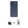 MARSİLYAN™- Galaxy A52 Kılıf Ahenk Serisi - Siyah 6D Mat Seramik Hayalet Nano Ekran Koruyucu + Kamera Lens Koruma Cam - SF