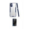 MARSİLYAN™- Galaxy A52 Kılıf Atlas Asil Serisi - Siyah 3D Antistatik Hayalet Cam Ekran Koruyucu