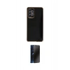 MARSİLYAN™- Galaxy A52 Kılıf Yankı Serisi - Siyah 3D Antistatik Hayalet Cam Ekran Koruyucu