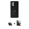 MARSİLYAN™- Galaxy A53 5G Kılıf Ahenk Klasik - Şeffaf Temperli Cam Ekran Koruyucu + Şeffaf Kamera Lens Koruma Cam