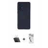 MARSİLYAN™- Galaxy A53 5G Kılıf Ahenk Serisi - Şeffaf Uv Polymer Nano Ekran Koruyucu + Kamera Lens Koruma Cam - SF