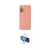 MARSİLYAN™- Galaxy A53 5G Kılıf Çekirdek Modern Serisi - Siyah 3D Antistatik Cam Ekran Koruyucu