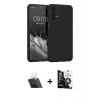 MARSİLYAN™- Galaxy A53 5G Kılıf Kozmos Yansıma Özel Seri - Şeffaf Temperli Cam Ekran Koruyucu + Kamera Lens Koruma Cam - SF