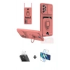 MARSİLYAN™- Galaxy A53 5G Kılıf Vadi Form Prime - Siyah 3D Antistatik Cam Ekran Koruyucu + Kamera Lens Koruma Cam - SF