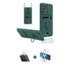MARSİLYAN™- Galaxy A53 5G Kılıf Vadi Form Prime - Siyah 3D Antistatik Cam Ekran Koruyucu + Kamera Lens Koruma Cam - SF