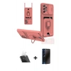 MARSİLYAN™- Galaxy A53 5G Kılıf Vadi Form Prime - Siyah 3D Antistatik Hayalet Cam Ekran Koruyucu + Kamera Lens Koruma Cam - SF