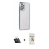 MARSİLYAN™- Galaxy A53 5G Kılıf Vadi Minimal - Siyah Mat Seramik Nano Ekran Koruyucu + Kamera Lens Koruma Cam - SF