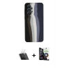 MARSİLYAN™- Galaxy A53 5G Kılıf Yadigar Çizgi - Şeffaf Temperli Cam Ekran Koruyucu + Kamera Lens Koruma Cam - SF