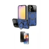 MARSİLYAN™- Galaxy A54 5G Kılıf Kıvılcım Modern Serisi - Siyah 3D Antistatik Mat Seramik Nano Ekran Koruyucu