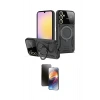 MARSİLYAN™- Galaxy A54 5G Kılıf Kıvılcım Modern Serisi - Siyah 3D Antistatik Mat Seramik Nano Ekran Koruyucu