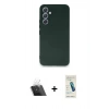 MARSİLYAN™- Galaxy A54 5G Kılıf Kozmos Yansıma Özel Seri - Şeffaf Pasifik Cam Ekran Koruyucu + Kamera Lens Koruma Cam - SF