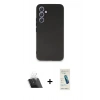 MARSİLYAN™- Galaxy A54 5G Kılıf Kozmos Yansıma Özel Seri - Şeffaf Pasifik Cam Ekran Koruyucu + Kamera Lens Koruma Cam - SF