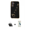 MARSİLYAN™- Galaxy A54 5G Kılıf Nova Işık Prime - Şeffaf Pasifik Cam Ekran Koruyucu + Şeffaf Kamera Lens Koruma Cam