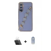 MARSİLYAN™- Galaxy A54 5G Kılıf Nova Işık Prime - Siyah Joko Magic 5D Cam + Kamera Lens Koruma Cam - SF