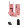 MARSİLYAN™- Galaxy A54 5G Kılıf Vadi Form Prime - Siyah 6D Antistatik Mat Seramik Hayalet Nano Ekran Koruyucu + Kamera Lens Koruma Cam - SF