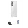 MARSİLYAN™- Galaxy A54 5G Kılıf Vadi Minimal - Siyah Joko Magic 5D Cam + Kamera Lens Koruma Cam - SF