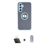 MARSİLYAN™- Galaxy A54 5G Kılıf Yörünge Çizgi - Siyah Joko Magic 5D Cam + Kamera Lens Koruma Cam - SF
