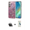 MARSİLYAN™- Galaxy A54 5G Kılıf Zirve Modern Prime - Şeffaf Pasifik Cam Ekran Koruyucu + Kamera Lens Koruma Cam - SF